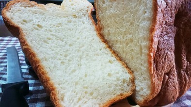 HBでリッチなサクふわ☆食パンの写真