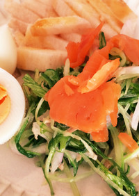 【常備菜】水菜とツナのサラダ