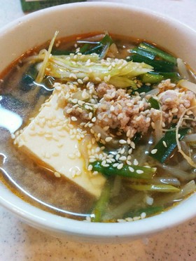 坦々風味噌汁