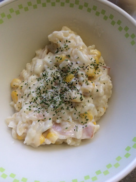 簡単 生米から作れるクリームリゾット