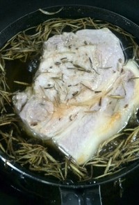 豚ブロック肉のオイル煮