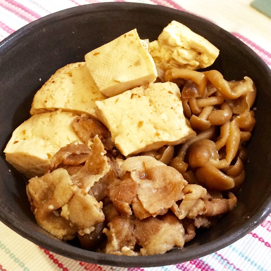 肉豆腐 (木綿豆腐と豚肉)の画像