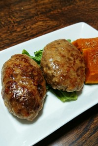 簡単‼中華風味の豚肉ハンバーグ