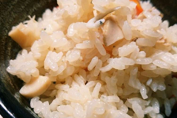 めちゃ簡単 しらすの炊き込みご飯 レシピ 作り方 By Catherine クックパッド 簡単おいしいみんなのレシピが352万品