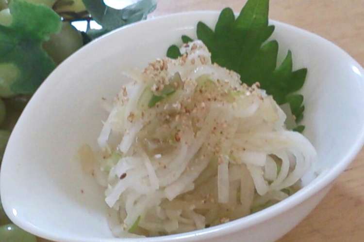 大根の韓国風和え物 レシピ 作り方 By 愛乙女 愛 クックパッド 簡単おいしいみんなのレシピが352万品