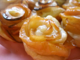 簡単なのに可愛い♪りんごの薔薇のパイ