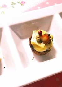 低糖質レシピ☆マッシュルームのチーズ焼き