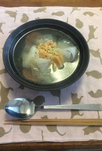 大根麺スープ