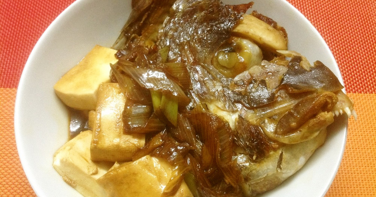 砂糖なし たまりじょうゆで鯛のあら煮 レシピ 作り方 By アンメイスイ クックパッド 簡単おいしいみんなのレシピが359万品