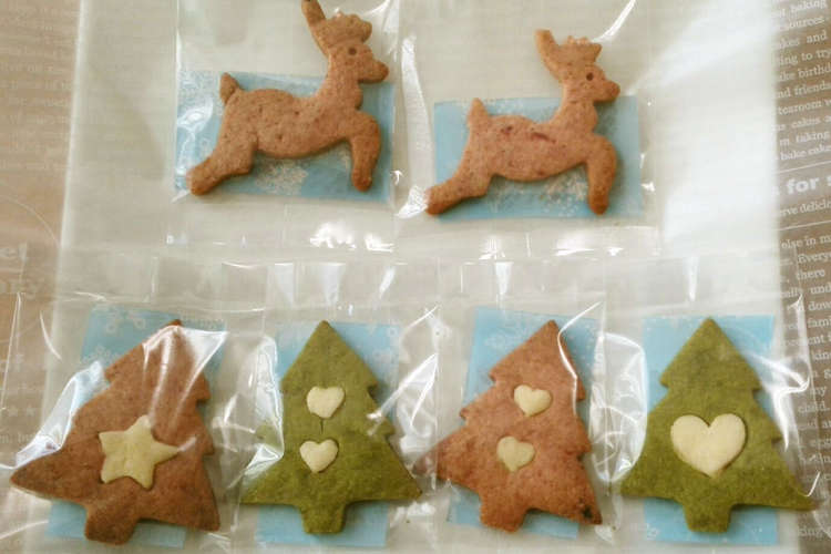クリスマスクッキー 苺と抹茶 レシピ 作り方 By らんたんのママ クックパッド 簡単おいしいみんなのレシピが355万品