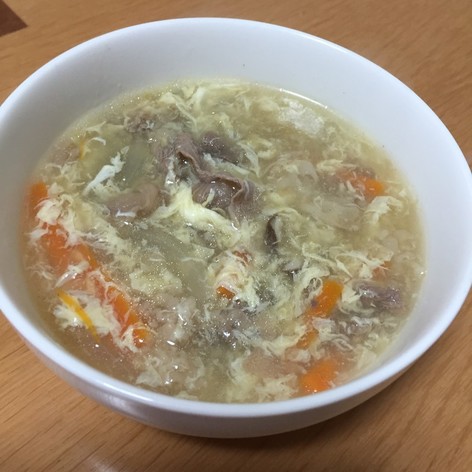 牛肉の中華スープ