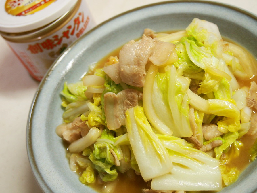シンプル☆白菜と豚バラの炒め物の画像