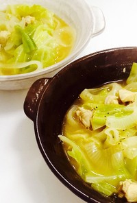 和風スープパスタ 〜鶏とたっぷり野菜〜