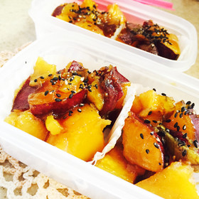 ☆お弁当に☆さつまいもの甘露煮 冷凍食品