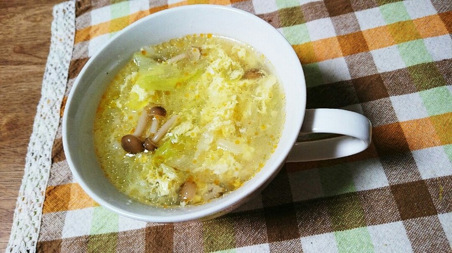 風邪や風邪予防に♪絶品長ネギ中華スープ♡の画像