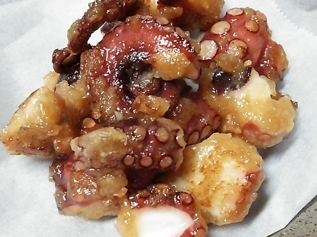 簡単おつまみ バッター液でたこのから揚げ レシピ 作り方 By Wふさふさw クックパッド 簡単おいしいみんなのレシピが355万品