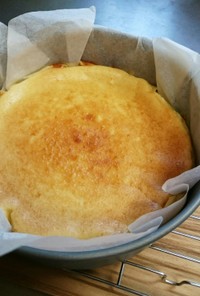 サッパリレモンのベイクドチーズケーキ