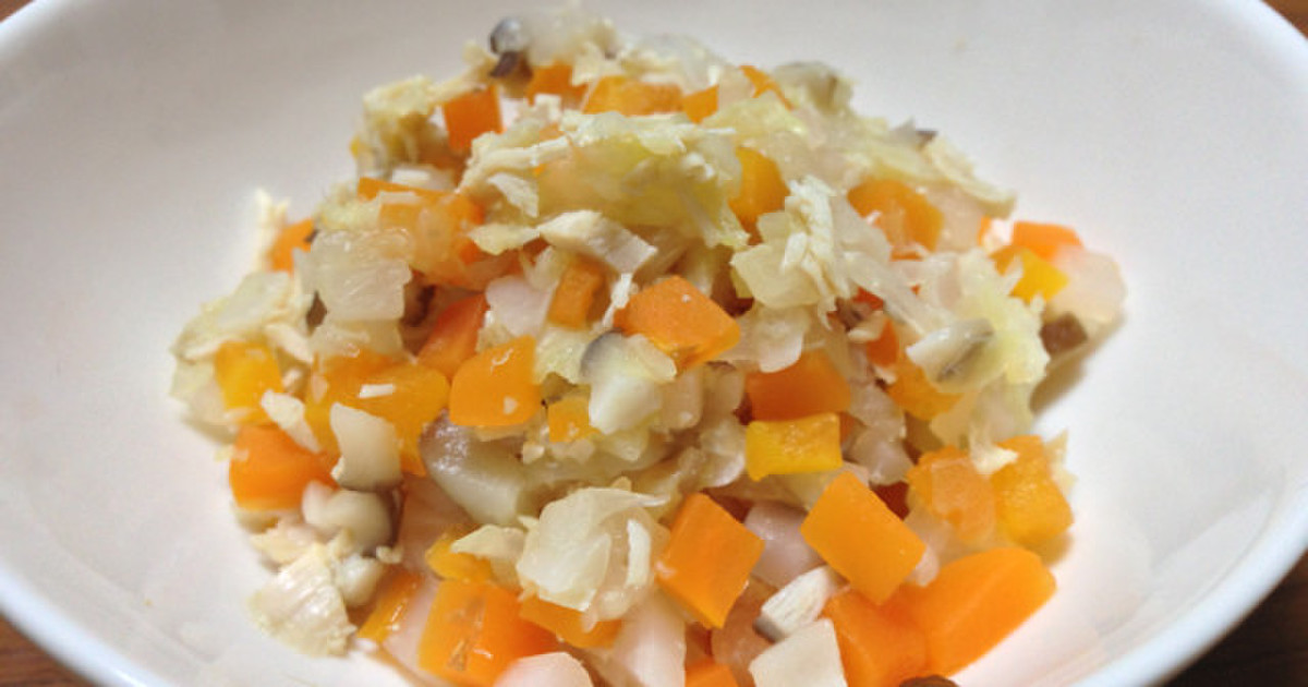 とりささみの野菜煮込み 離乳食中期〜後期 by ともつる 【クックパッド】 簡単おいしいみんなのレシピが349万品