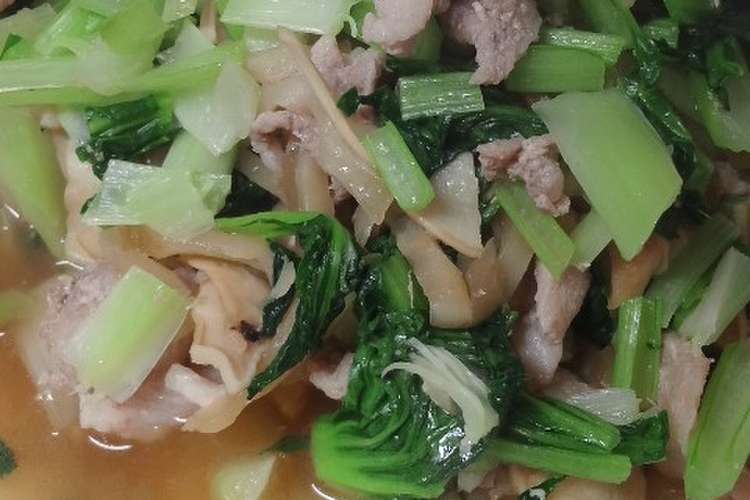 ター菜とザーサイの炒め物 レシピ 作り方 By Usapiko クックパッド