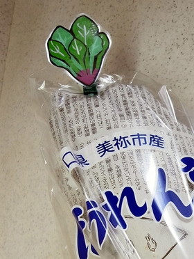 ほうれん草保存っ!ベジバッジで解決っ!