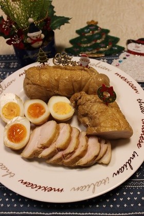 めんつゆで超簡単!鶏むね肉のチャーシュー