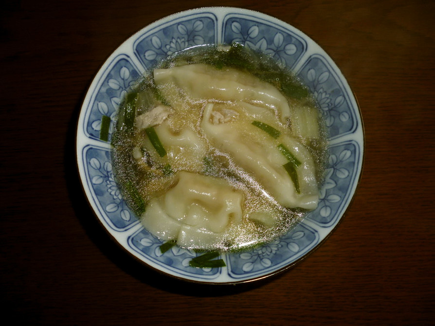 水餃子の創味シャンタンスープの画像