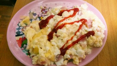 豆腐でカロリーオフ美人卵料理ϋ♡の写真