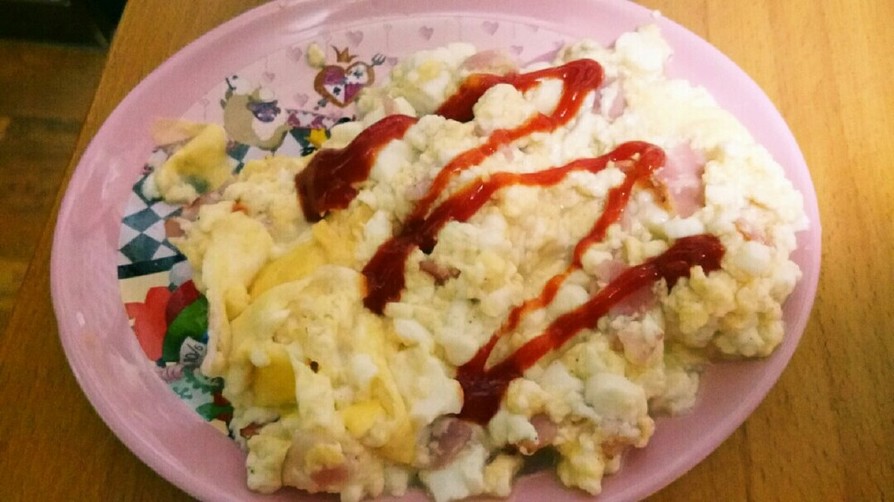 豆腐でカロリーオフ美人卵料理ϋ♡の画像