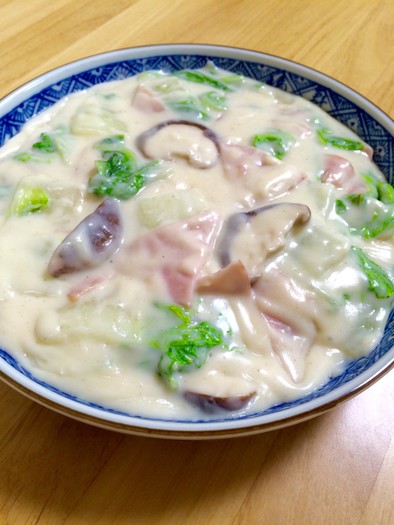 寒い冬に〜中華風白菜のクリーム煮♡の写真