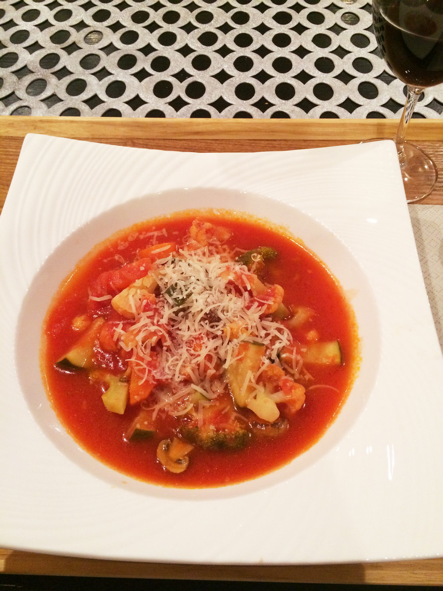 体温まる♡イタリア人のトマト鍋の画像