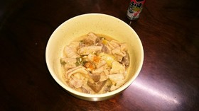 簡単!糖質オフ!炊飯器でモツ煮込み