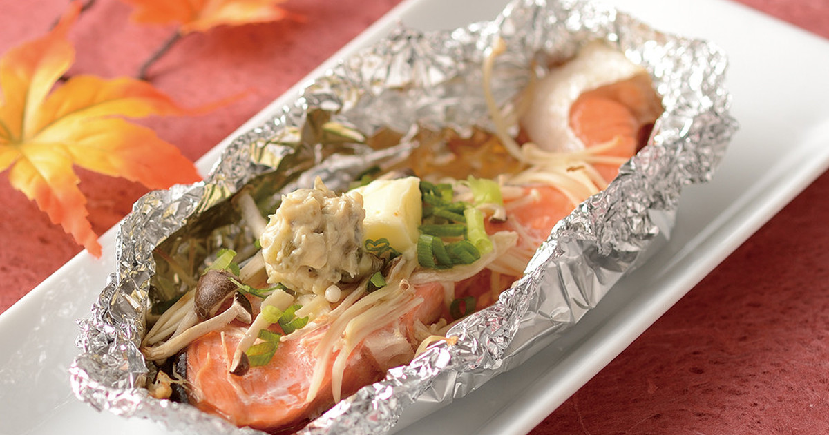 田丸屋流ちょい足し！鮭のホイル焼 by わさびの田丸屋本店 【クックパッド】 簡単おいしいみんなのレシピが319万品