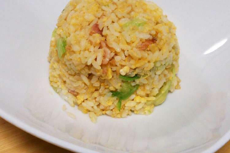 創味シャンタンで作る簡単レタスチャーハン レシピ 作り方 By あーこりんママ クックパッド 簡単おいしいみんなのレシピが352万品