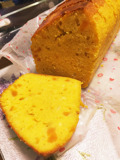 HM★超しっとりかぼちゃのパウンドケーキの写真