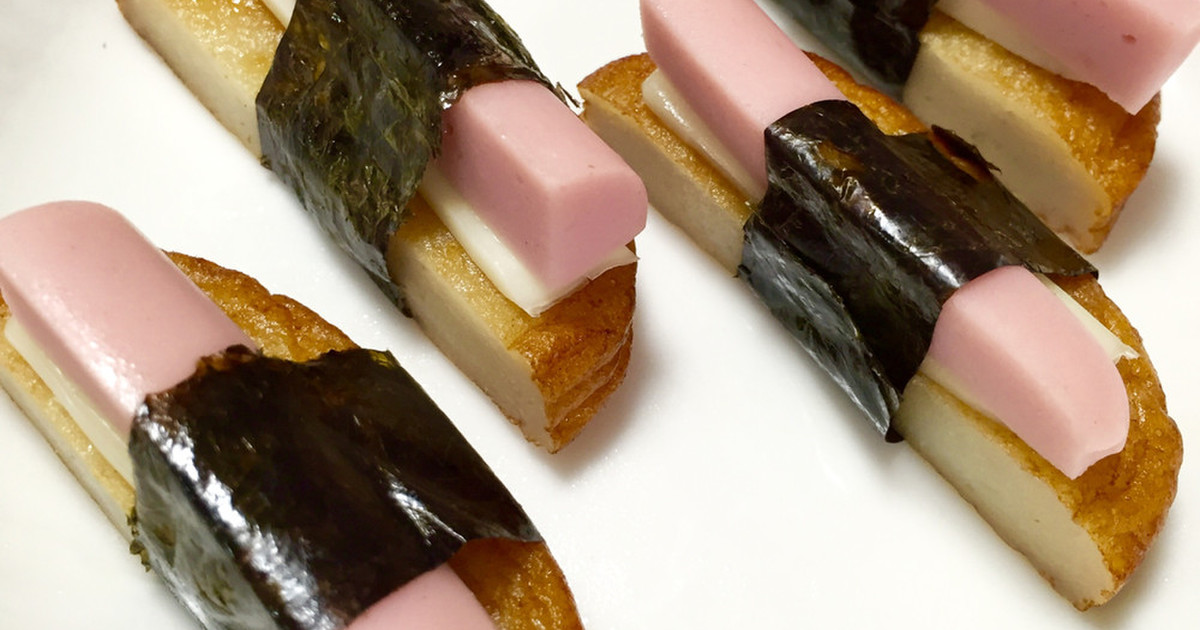 お弁当に おつまみに さつま揚げの磯部巻 レシピ 作り方 By ふたごゆき クックパッド 簡単おいしいみんなのレシピが366万品