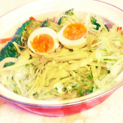 野菜たっぷり煮込みうどんの写真