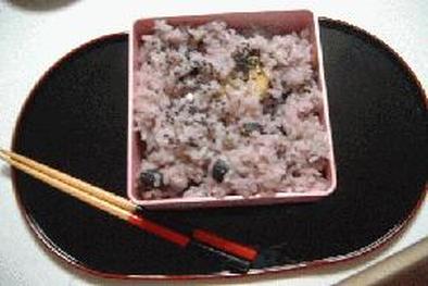 魔法みたいな…黒豆ご飯…の写真