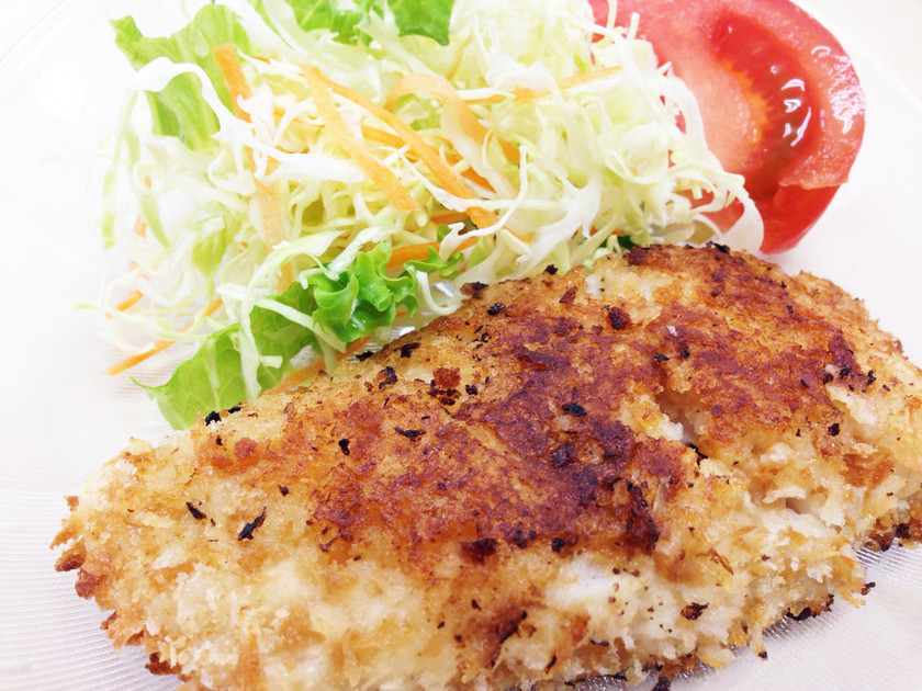 魚のフライパン焼き トマトとオリーブ添え レシピ