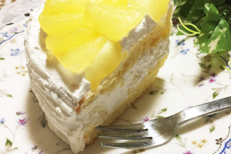 簡単 天ぷら粉で作るスポンジケーキ