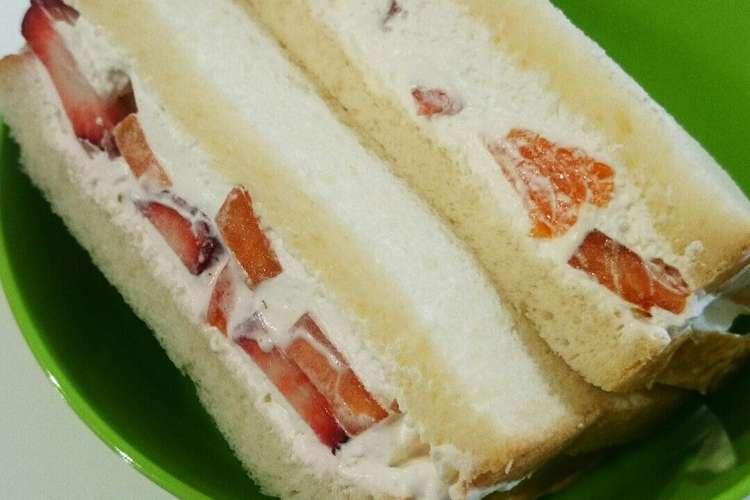 季節のフルーツサンド レシピ 作り方 By 凌世ママ クックパッド 簡単おいしいみんなのレシピが354万品