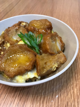 丼もの☆油麩丼