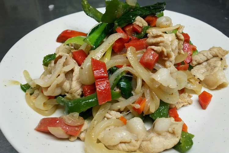 シンプル旨い‼塩レモンの豚野菜炒め レシピ・作り方 By あゆみ☆キッチン 【クックパッド】 簡単おいしいみんなのレシピが363万品