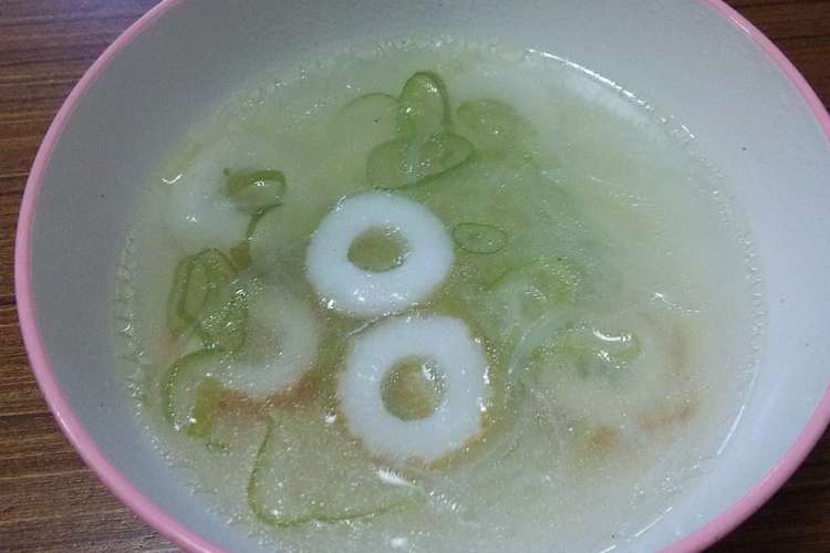 ちくわと春雨の中華スープ レシピ 作り方 By Aila クックパッド 簡単おいしいみんなのレシピが371万品