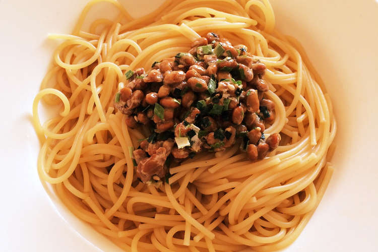 少ない材料でも美味しい 簡単納豆パスタ レシピ 作り方 By めろでぃーぬチャン クックパッド 簡単おいしいみんなのレシピが352万品