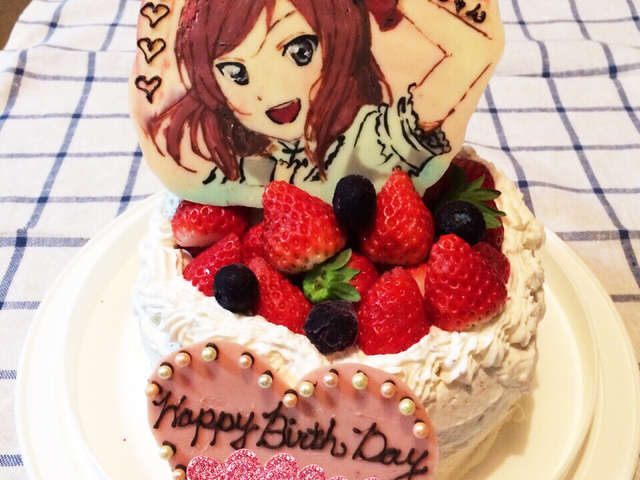 ラブライブ まきちゃんケーキ レシピ 作り方 By 鍋美ちゃん