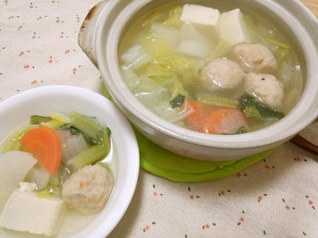 中華スープ鍋の画像