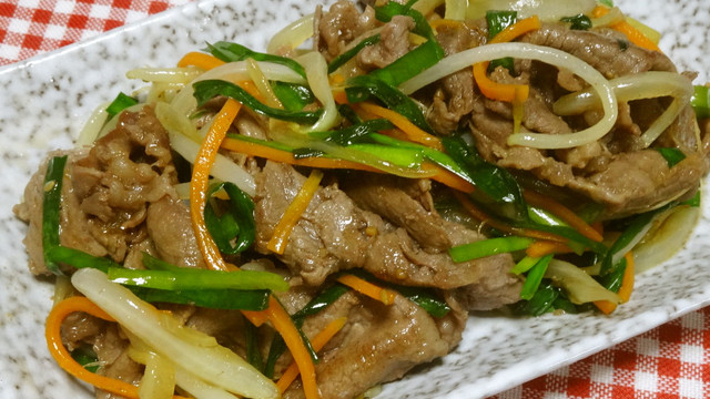 簡単 焼き肉のタレで牛肉のスタミナ焼き レシピ 作り方 By Tokotann クックパッド 簡単おいしいみんなのレシピが361万品