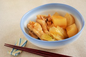 鍋ひとつで!手羽元と大根のさっぱり煮