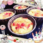 ★低糖質★大豆粉のりんごマフィンの写真