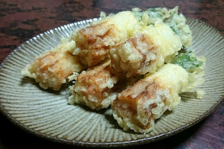 明太子竹輪の天ぷら おつまみに レシピ 作り方 By Okamotcen クックパッド